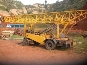 山西省临县施工现场